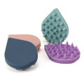 Silicone hair brush scalp massager shampoo brush